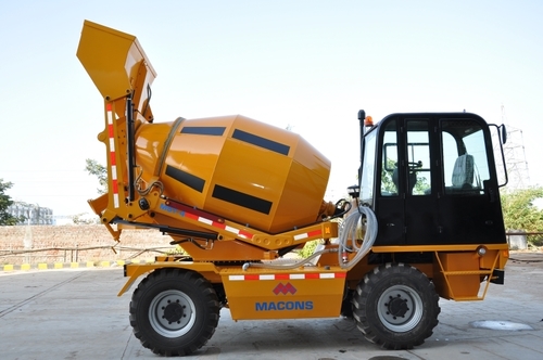 Self-Loading Concrete Mixer